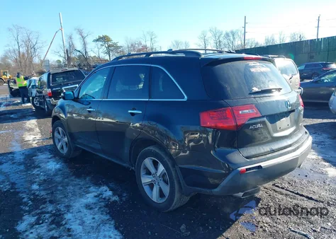 2011 Acura Mdx из США, поврежденный, VIN 2HNYD2H21BH530205